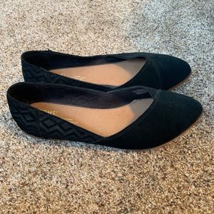 TOMS. Jutti Flats. Black.